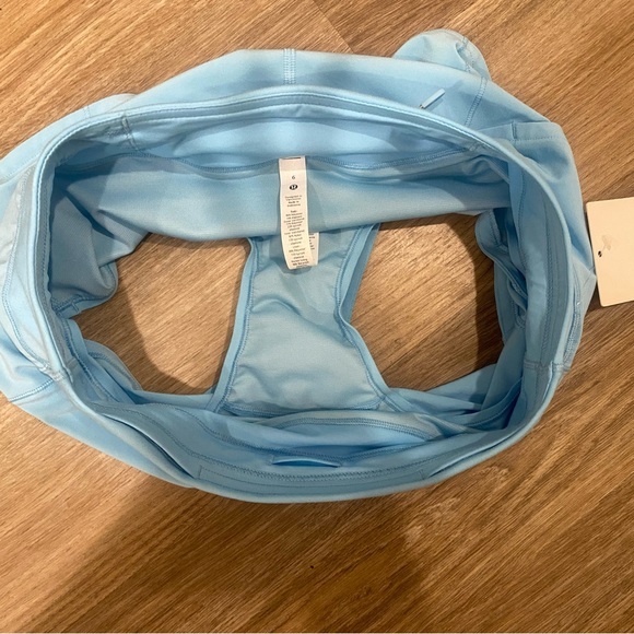 NWT Lululemon Speed Ups 2.5” Size 6 Blue Chill - Picture 5 of 7